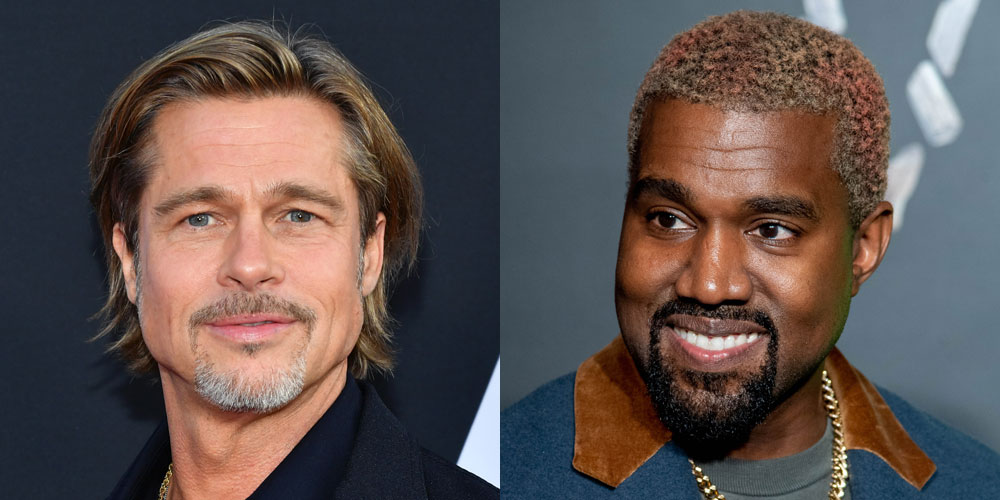 Brad Pitt Reveals How He Became Friends with Kanye West Brad Pitt(00)