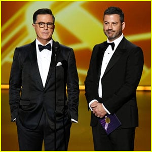 Jimmy Kimmel & Stephen Colbert Roast the Emmys for Not Having a Host