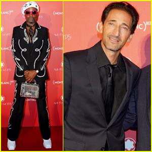 Adrien Brody Joins Billy Porter at Montblanc (Red) Launch Party!