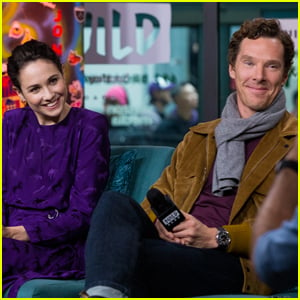 Benedict Cumberbatch & Tuppence Middleton Promote 'The Current War' in NYC