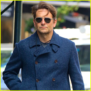Bradley Cooper Keeps It Cool in Blue on a Stroll Through New York City