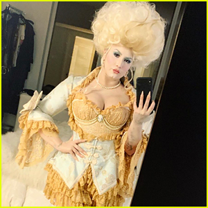 Demi Lovato Channels Marie Antoninette for First Halloween Costume of the Year!