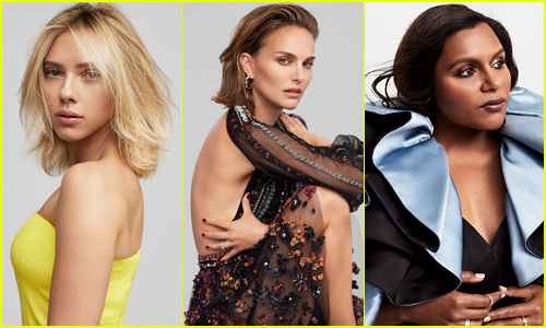 Scarlett Johansson, Natalie Portman, & Mindy Kaling Are Three of Elle's Women in Hollywood Honorees!