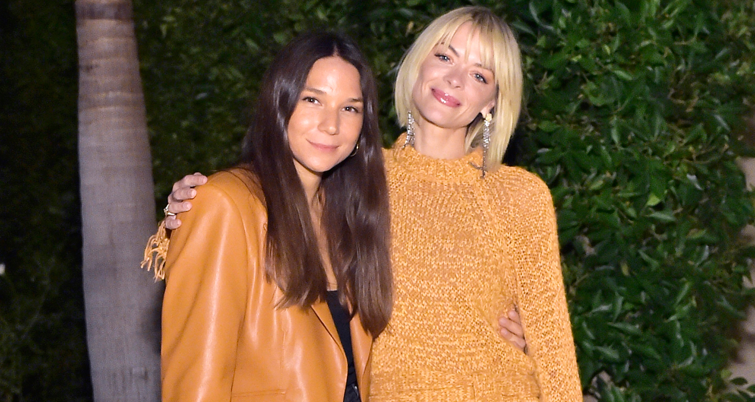 Jaime King Celebrates New Nanushka Collection at Barneys!