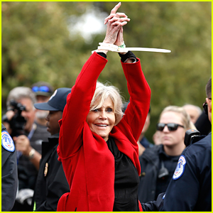 Jane Fonda Accepted an Award While Being Arrested on Friday