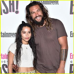 Jason Momoa Reacts to Step-Daughter Zoe Kravitz's Catwoman Casting