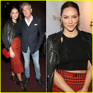 Katharine McPhee & David Foster Couple Up at Gladys Knight's 75th Birthday Party!