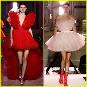 Kendall Jenner Rocks Two Looks at Giambattista Valli Loves H&M Show in Rome!