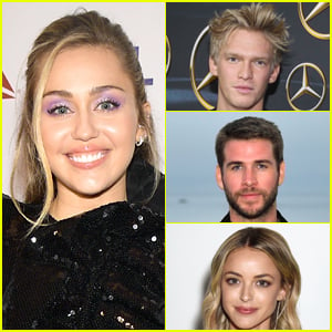 Miley Cyrus Comments on a Photo Featuring Cody Simpson, Liam Hemsworth, & Kaitlynn Carter