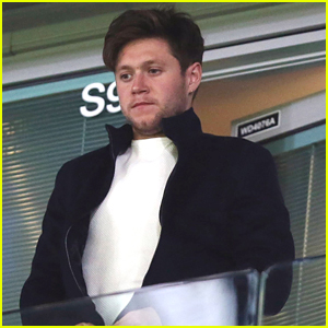 Niall Horan Checks Out a Soccer Match After Announcing His 2020 Tour