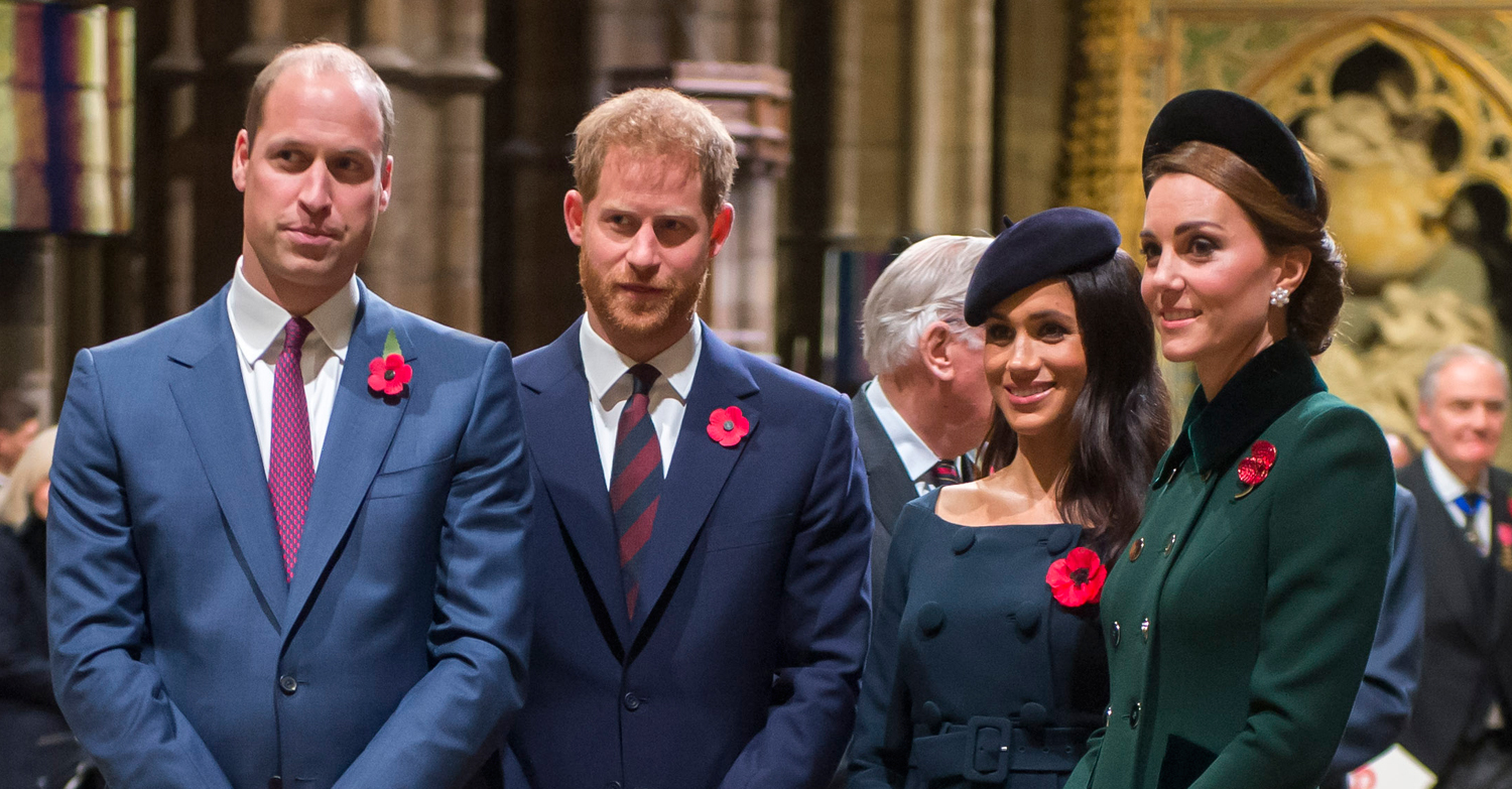 Prince William & Kate Middleton Reunite with Prince Harry & Meghan(02)