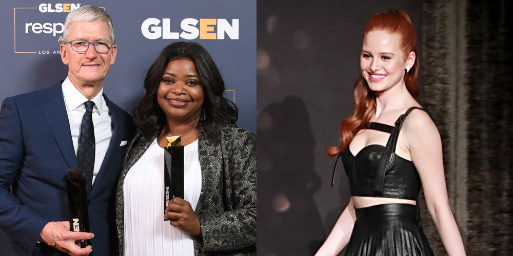 Octavia Spencer, Tim Cook, & Madelaine Petsch Are Honored at GLSEN Respect Awards