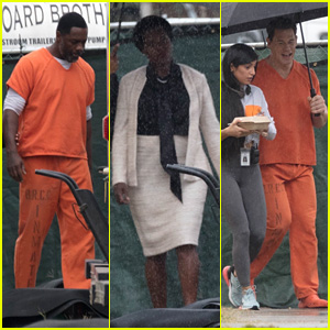 'The Suicide Squad' Cast Films Scenes Inside an Atlanta Prison!