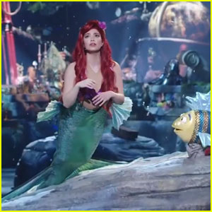 Watch Auli'i Cravalho Sing 'Part of Your World' & Fly Around the 'Little Mermaid Live' Set (Video)