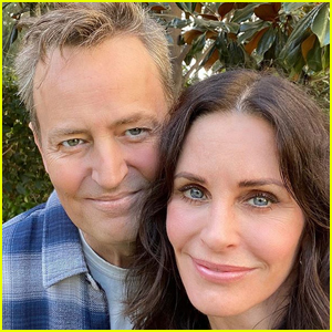 Courteney Cox & Matthew Perry Have Mini 'Friends' Reunion at Lunch!