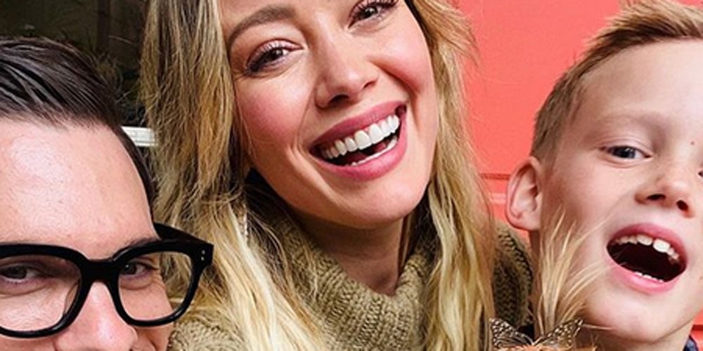 Hilary Duff Amusingly Points Out Her Daughter Banks Ate Dirt in