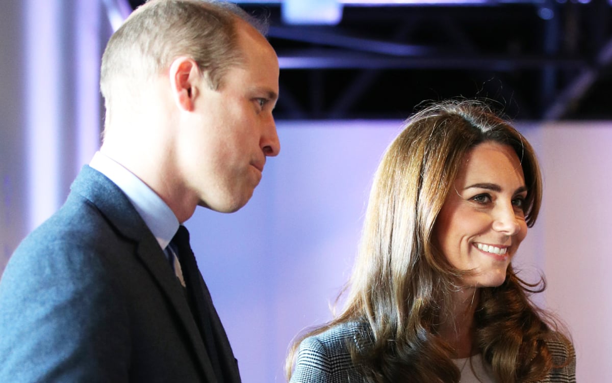 Kate Middleton & Prince William Share a Rare PDA Moment! Kate