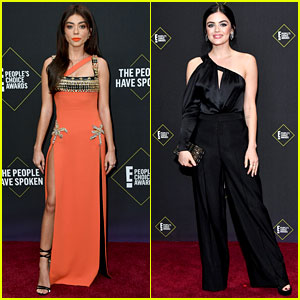 Sarah Hyland & Lucy Hale Present Awards at People's Choice 2019!