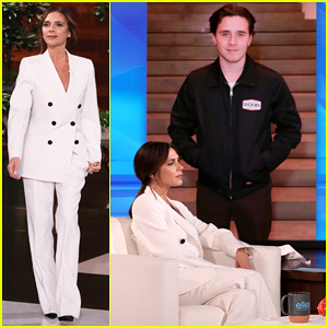 Victoria Beckham Responds To Son Brooklyn Being Named One of People's Sexiest Men of the Year - Watch!
