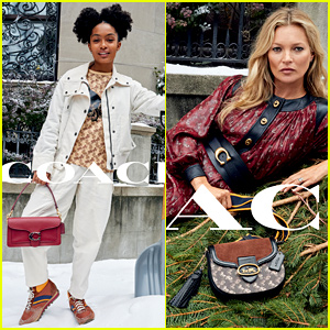 Yara Shahidi & Kate Moss Get Festive in Coach's 'Wonder For All' Holiday 2019 Campaign