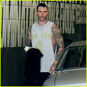 Adam Levine Works Up a Sweat at Dogpound Gym in West Hollywood