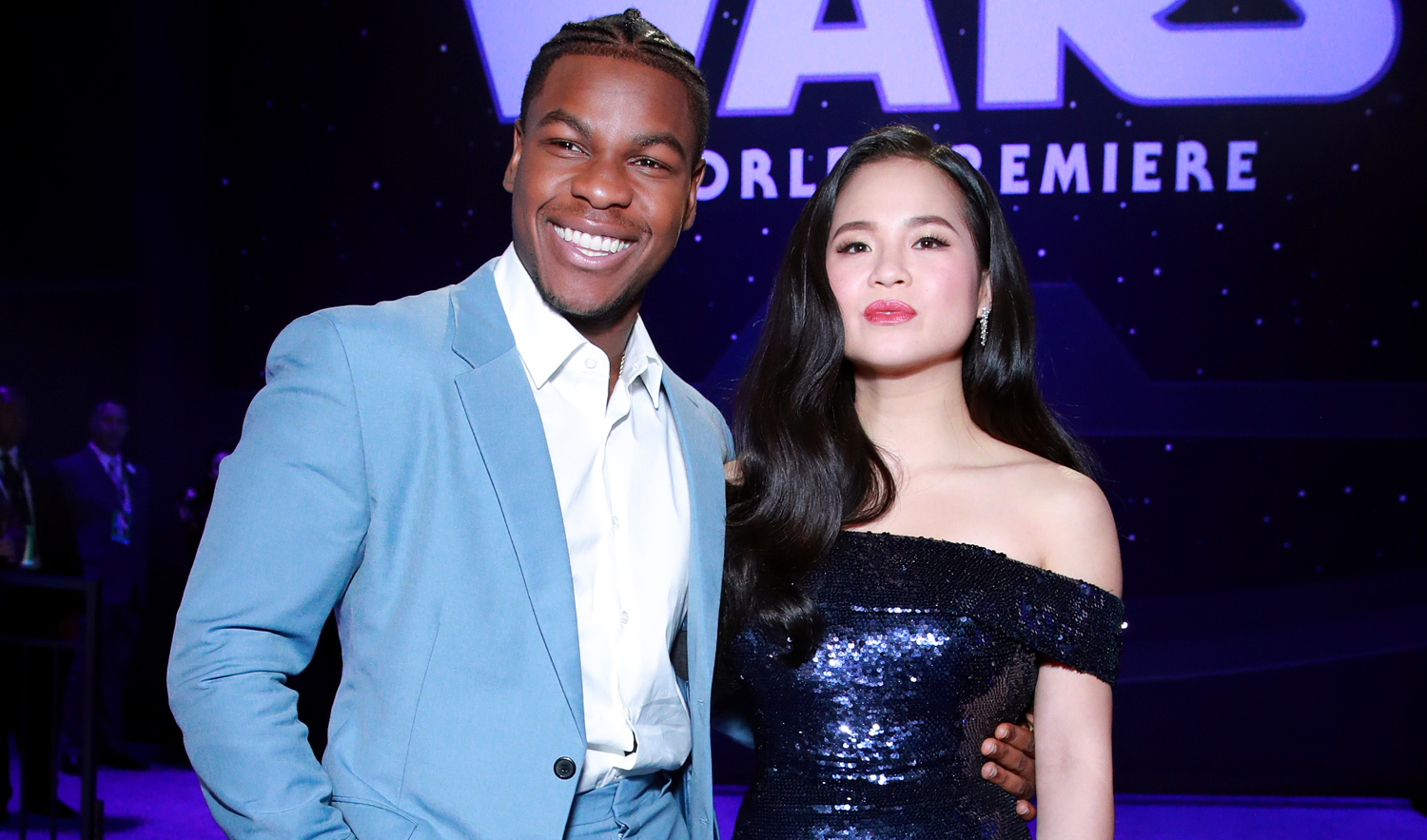 John Boyega & Kelly Marie Tran Reunite at ‘Star Wars’ Premiere After He