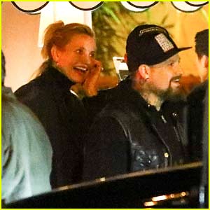 Cameron Diaz Looks So Happy While Out With Husband Benji Madden For Dinner
