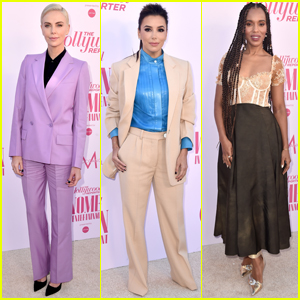 Charlize Theron, Eva Longoria, & Kerry Washington Go Glam for THR's Women in Entertainment Gala 2019