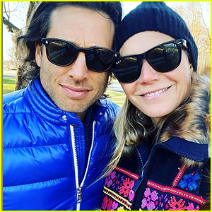 Gwyneth Paltrow & Husband Brad Falchuk Bundle Up in Cute Fall Selfie