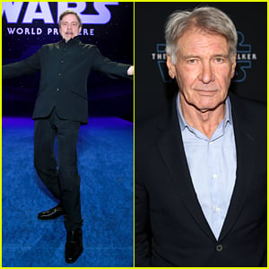 Harrison Ford Joins Mark Hamill & 'Star Wars' Cast at 'Rise of Skywalker' Premiere!