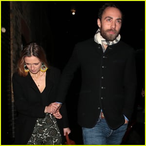James Middleton & Fiancee Alizee Thevenet Hold Hands on Date Night in London