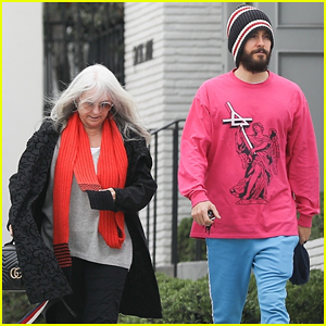 Jared Leto Enjoys Pre-Christmas Lunch with His Mom Constance!