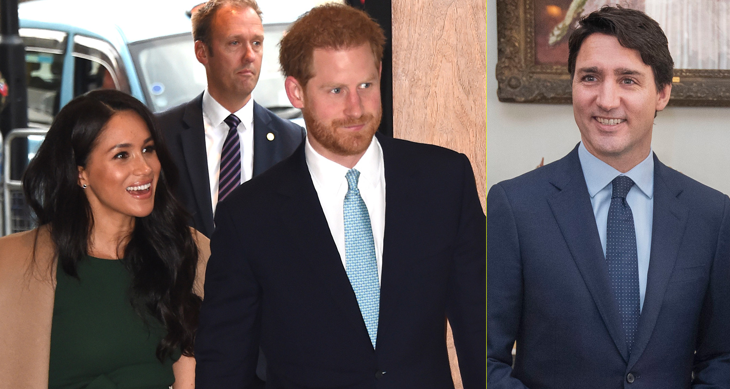 Prince Harry & Meghan Markle to Canada By Prime Minister