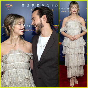 Melissa Benoist & Chris Wood Celebrate Supergirl's 100th Episode!