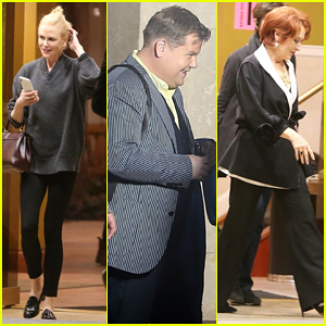 Nicole Kidman, Meryl Streep & James Corden Have Late Night on 'The Prom' Movie Set!