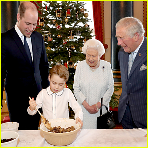 Four Generations of the Royal Family Gathered to Make Christmas Pudding!