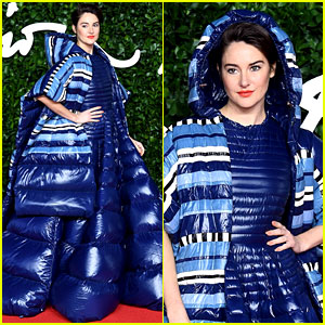 Shailene Woodley Is Ready for Winter with This Puffer Gown at Fashion Awards 2019!