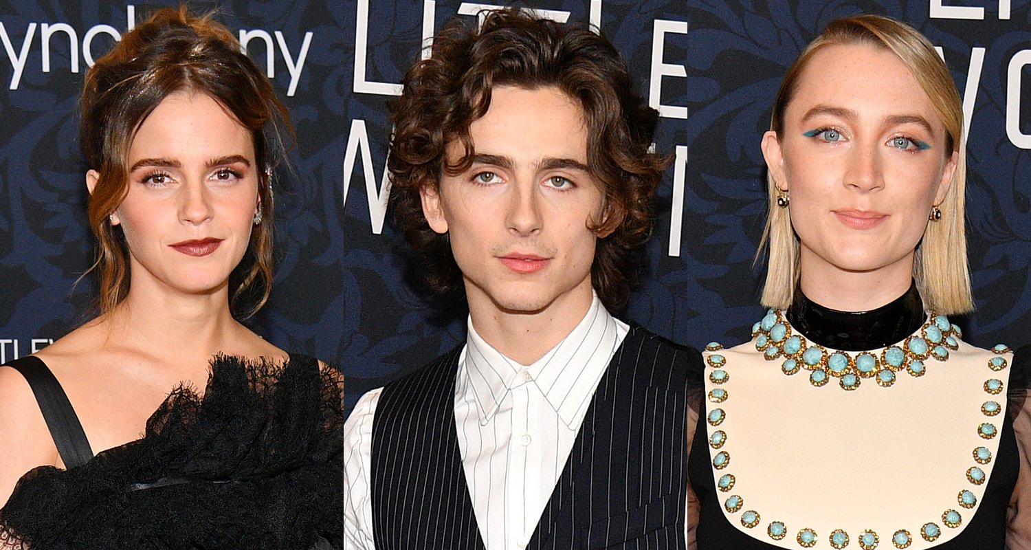 Emma Watson, Timothee Chalamet, & Saoirse Ronan Attend ‘Little Women