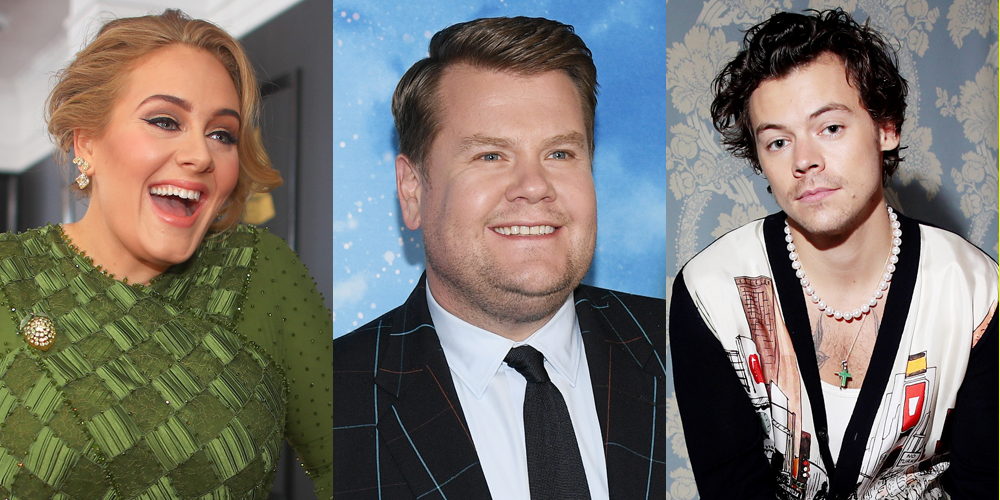 Harry Styles & Adele Joined By James Corden in Caribbean, Where They