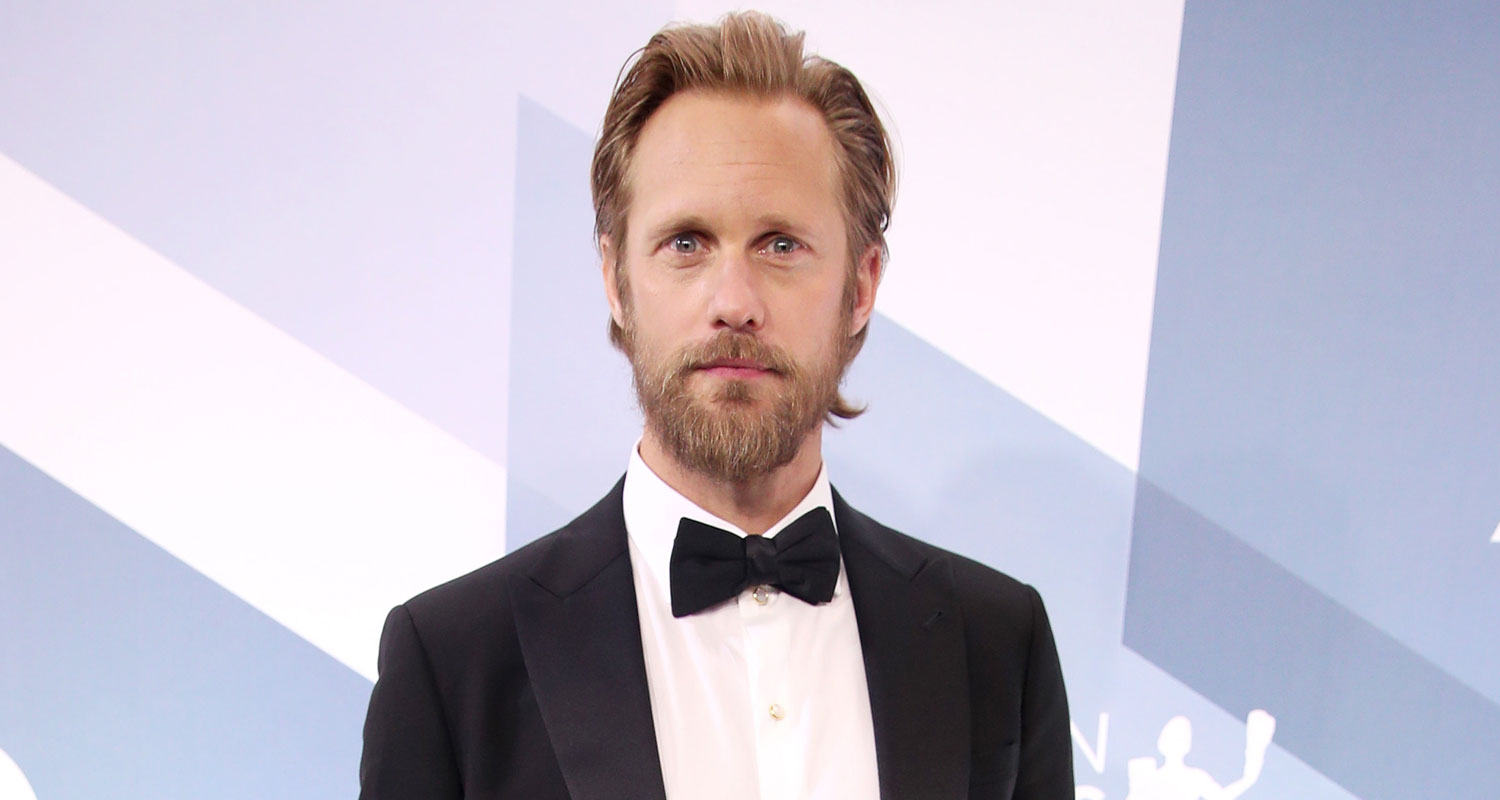 Alexander Skarsgard Suits Up For SAG Awards 2020!