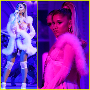Ariana Grande Goes Sultry in Lingerie for Medley of Her Hits at Grammys 2020 - Watch!