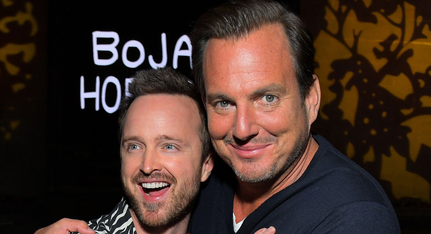 Will & Aaron Paul Hug It Out at ‘BoJack Horseman’ Finale Event