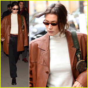Bella Hadid Dines Out in Paris After Fashion Meetings