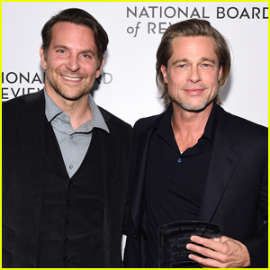 Bradley Cooper Honors Pal Brad Pitt at National Board of Review Gala 2020
