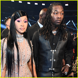 Cardi B Drips in Diamonds at Grammys 2020 with Offset