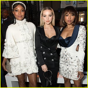 Dove Cameron, Gabrielle Union & More Step Out in Style For Ralph & Russo's Fashion Show in Paris