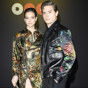 Dylan Sprouse & Barbara Palvin Bring Star Power to DSquared2's Fashion Show in Milan