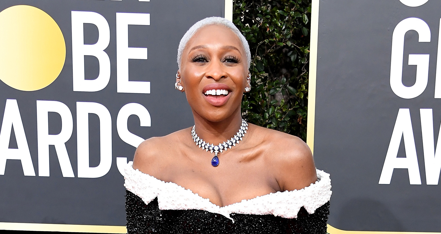 Cynthia Erivo Dazzles in 3 Million Worth of Diamonds at Golden Globes