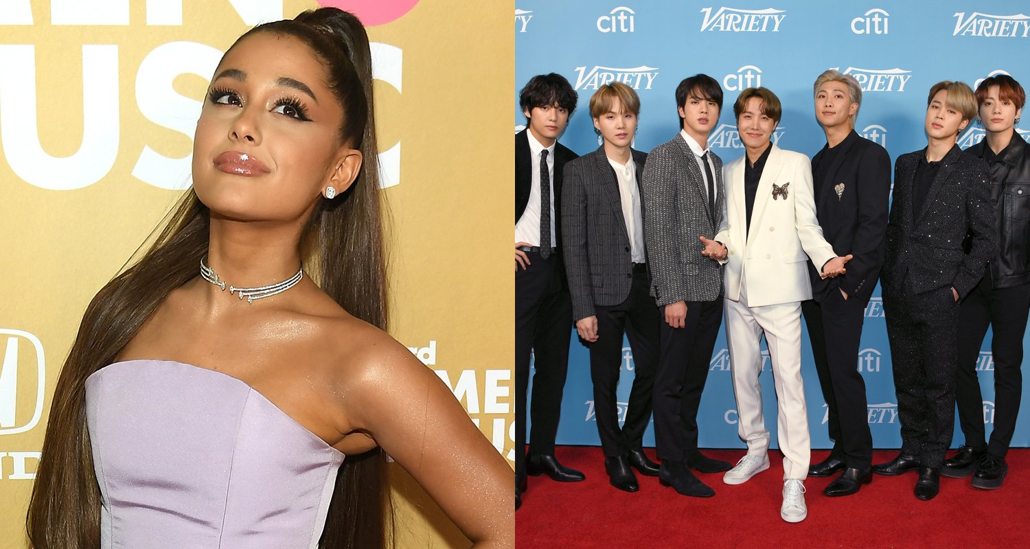 Ariana Grande ‘Bumps Into’ BTS at Rehearsal Studio! Ariana Grande