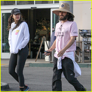 Jared Leto Grabs Lunch With Georgie Flores in LA